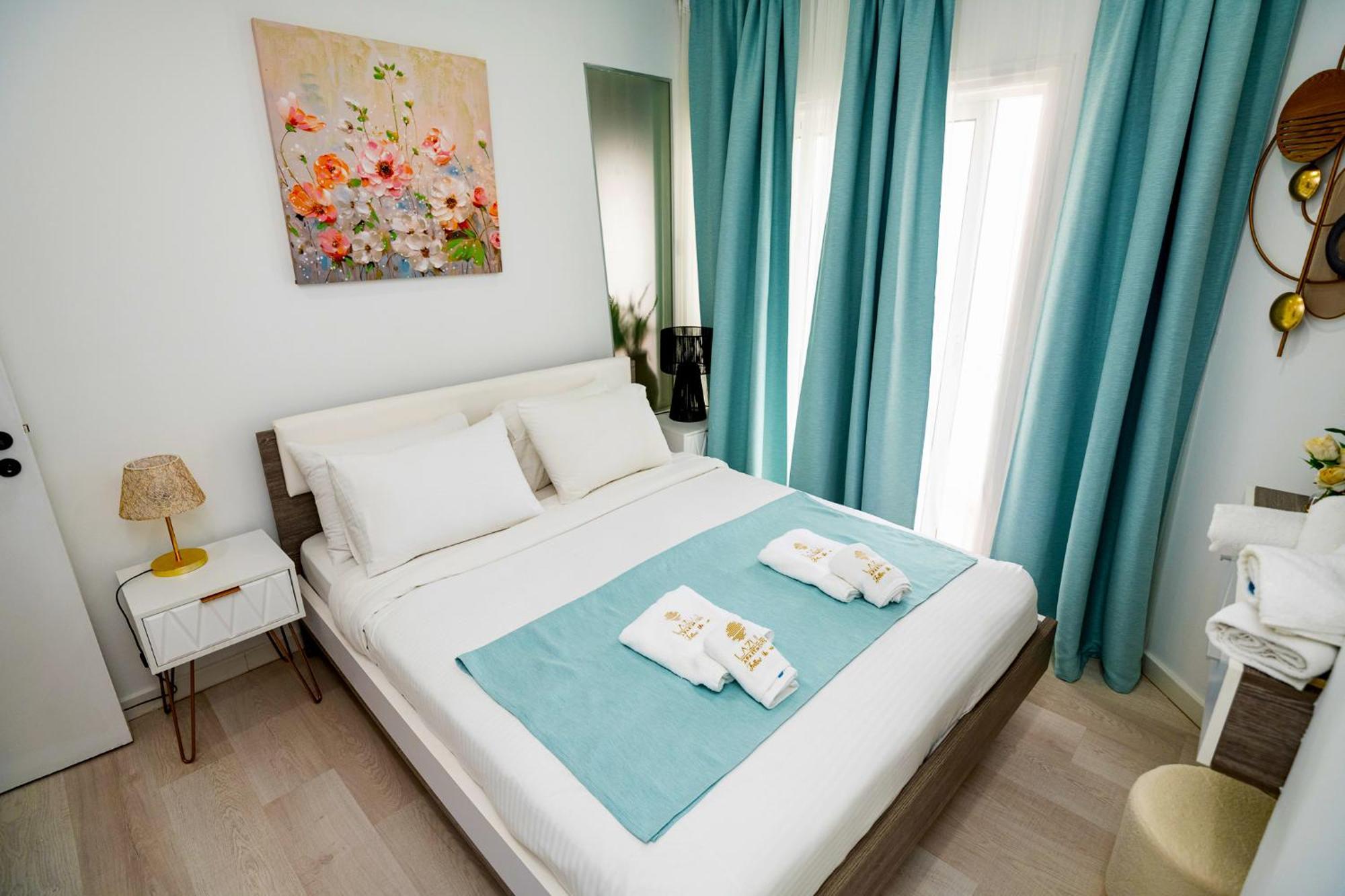 Lazuli Sea View Beachfront Ap 21 لارنكا المظهر الخارجي الصورة